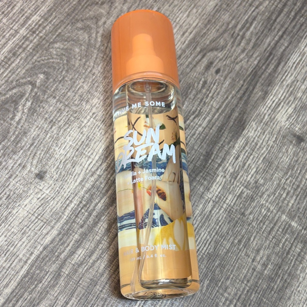 🌹5 for $25🌹Love Me Some Sun Dream Vanilla Jasmine + Latte Foam Hair & Body Mist